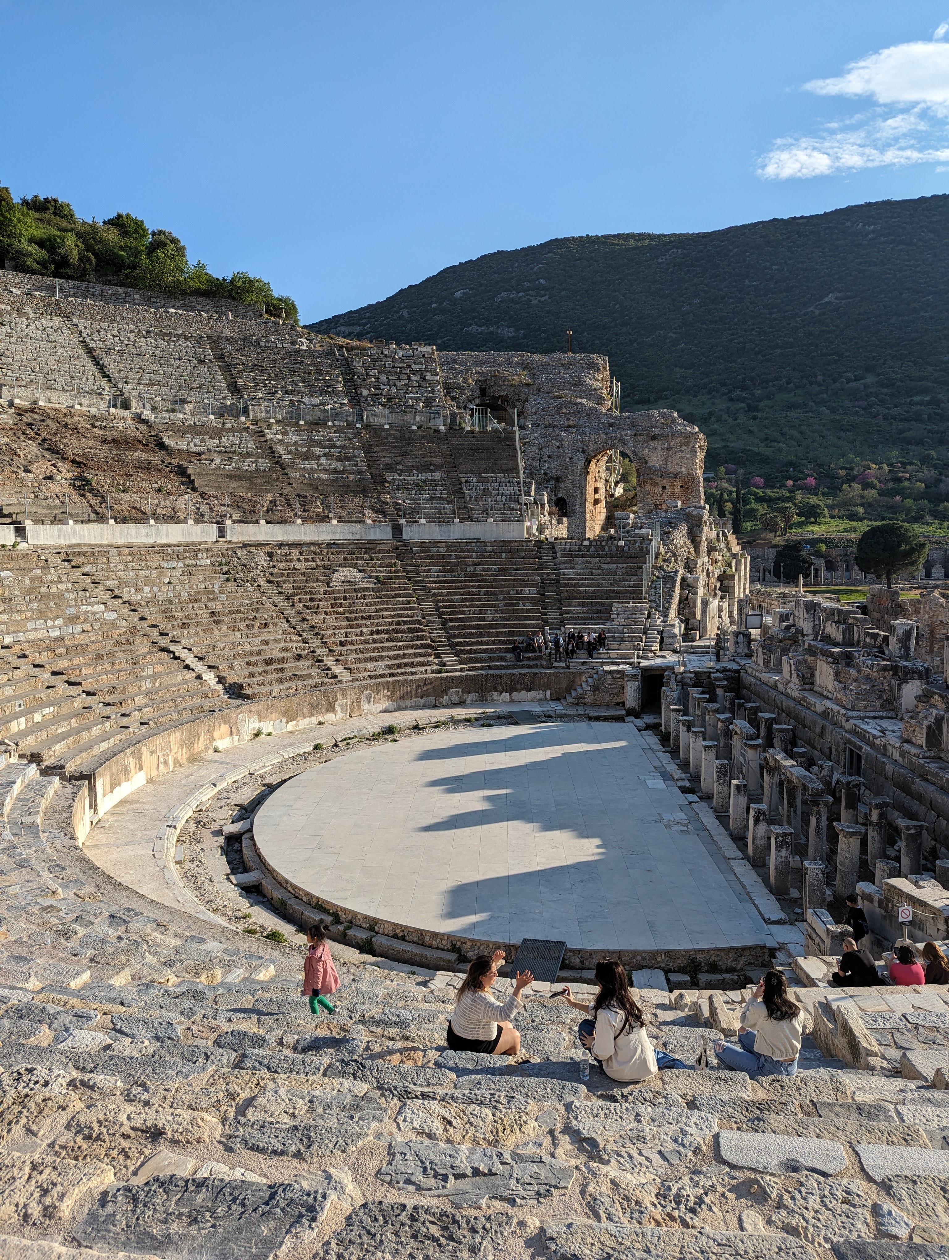 The amphitheater in Ephesus